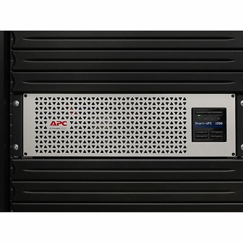 APC® Smart-UPS 6-Outlet Lithium-Ion Uninterruptible Power Supply, SmartConnect, 1500VA/1350 Watts, SMTL1500RM3UC