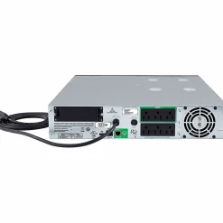 APC® Smart-UPS 6-Outlet Rack-Mount Uninterruptible Power Supply, 1,440VA/1,000 Watts, SMT1500RM2UC