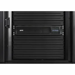 APC® Smart-UPS 6-Outlet Rack-Mount Uninterruptible Power Supply, 1,440VA/1,000 Watts, SMT1500RM2UC