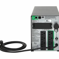 APC® Smart-UPS 8-Outlet Standalone Tower Uninterruptible Power Supply, 1,000VA/700 Watts, SMT1000C