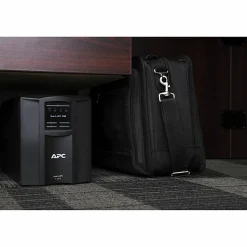 APC® Smart-UPS 8-Outlet Stand-Alone Tower Uninterruptible Power Supply, 1,440VA/1,000 Watts, SMT1500C