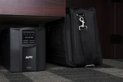 APC® Smart-UPS 8-Outlet Stand-Alone Tower Uninterruptible Power Supply, 1,440VA/1,000 Watts, SMT1500C