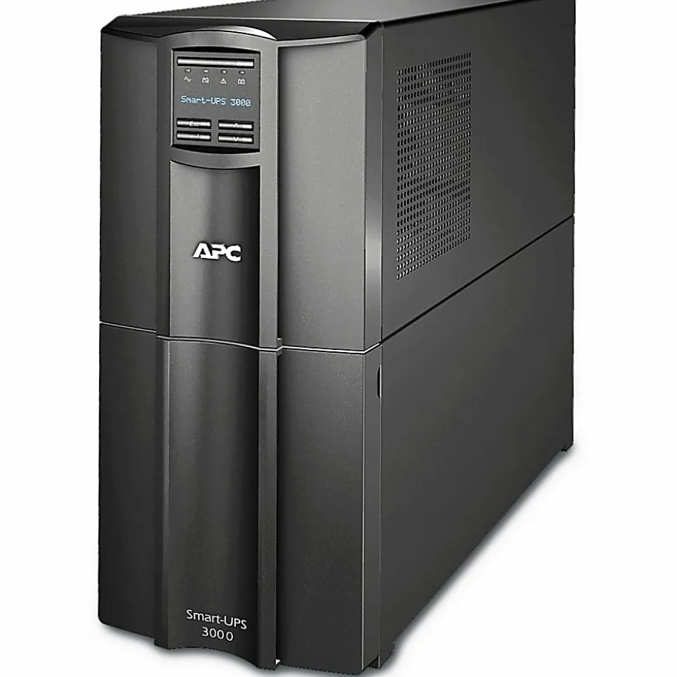 APC® Smart-UPS 10-Outlet Tower With SmartConnect, 3,000VA/2,700 Watts, SMT3000C