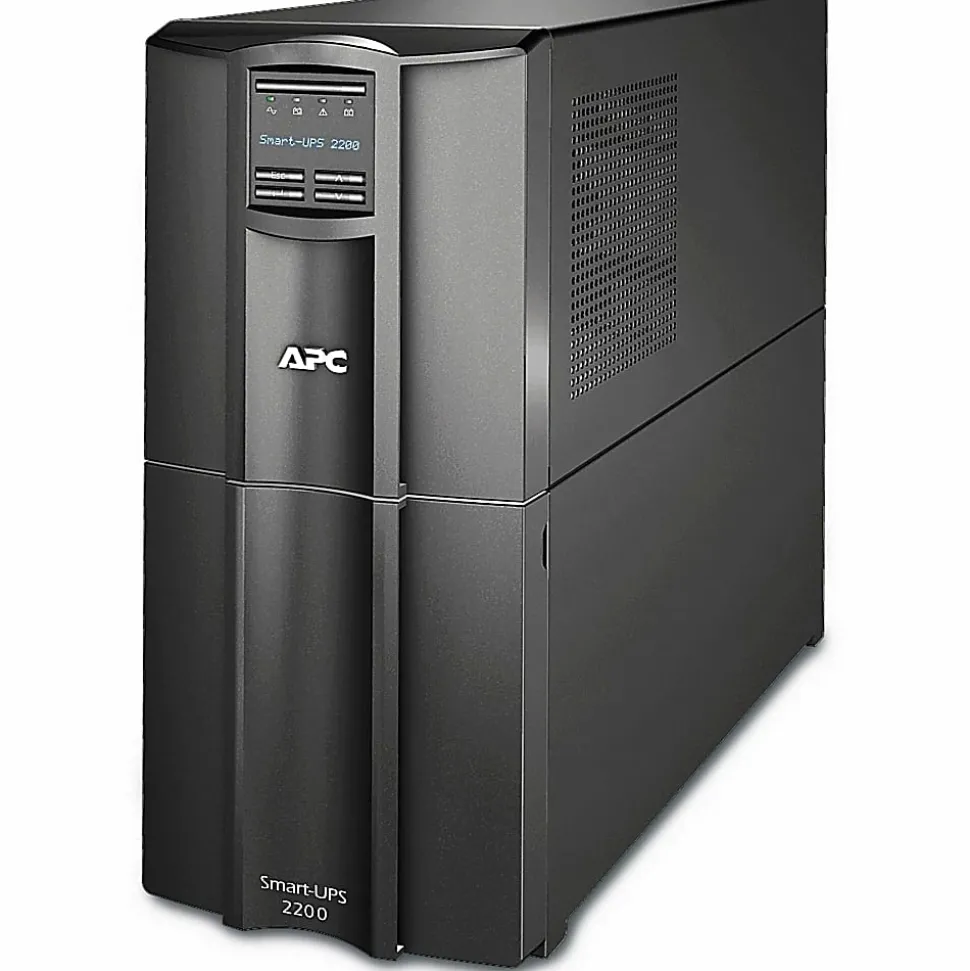 APC® Smart-UPS 10-Outlet Tower With SmartConnect, 2,200VA/1,920 Watts, SMT2200C
