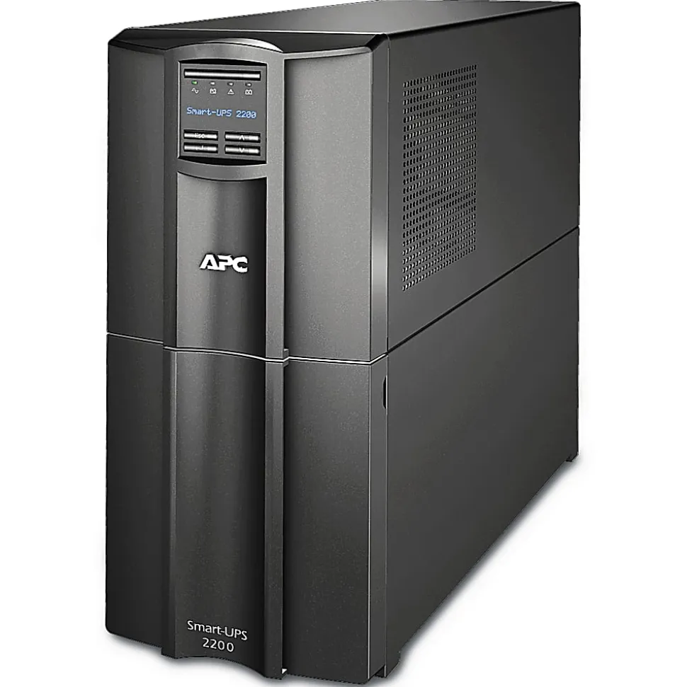 APC® Smart-UPS 10-Outlet Tower With SmartConnect, 2,200VA/1,920 Watts, SMT2200C