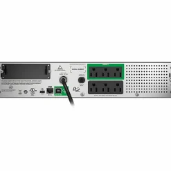 APC® Smart-UPS With SmartConnect 6-Outlet Uninterruptible Power Supply, 750VA/500 Watts, SMT750RM2UC