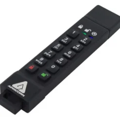 Apricorn 128GB Aegis Secure Key 3z USB 3.1 Flash Drive - 128 GB - USB 3.1 - 77 MB/s Read Speed - 72 MB/s Write Speed - ASK3Z128GB