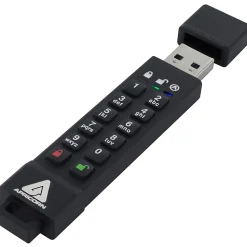 Apricorn 32GB Aegis Secure Key 3z USB 3.1 Flash Drive - 32 GB - USB 3.1 - 77 MB/s Read Speed - 72 MB/s Write Speed - ASK3Z32GB