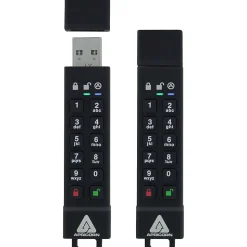 Apricorn 32GB Aegis Secure Key 3z USB 3.1 Flash Drive - 32 GB - USB 3.1 - 77 MB/s Read Speed - 72 MB/s Write Speed - ASK3Z32GB