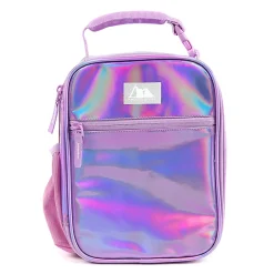 Arctic Zone Translucent Insulated Upright Lunch Pack, 10-3/4”H x 3-3/16”W x 7-15/16”D, Iridescent