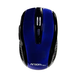 Argom Tech 2.4GHz Wireless Mouse, Full Size, Black, A00082
