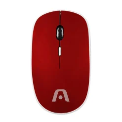 Argom Tech 2.4GHz Wireless Optical Mouse, Full Size, Black