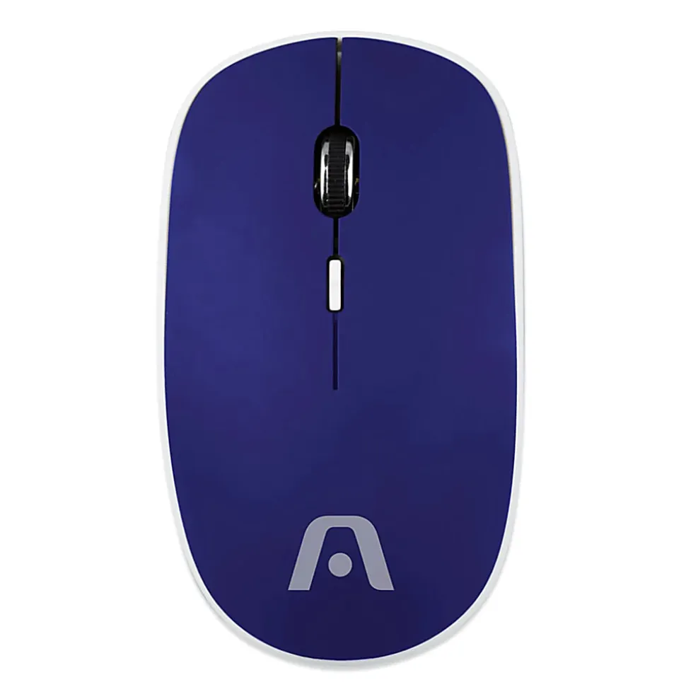 Argom Tech 2.4GHz Wireless Optical Mouse, Full Size, Black