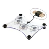 Argom Tech Notebook Cooling Pad With 3 Fans, 9-5/8”H x 1-5/16”W x 11-5/8”D