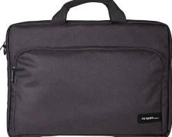Argom Tech Professional Laptop Case For 15.6” Notebooks, 1-1/4”H x 16-15/16”W x 15-3/4”D, Black
