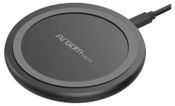 Argom Tech SURFACE P1 Wireless Fast Charger For Mobile Phones, Black