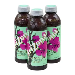 Arizona® Green Tea With Ginseng And Honey, 16 Oz, Carton Of 24