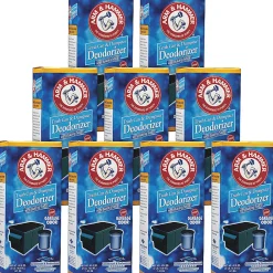 Arm & Hammer® Original Trash Can And Dumpster Deodorizer, 42.6 Oz Bottle, Case Of 9