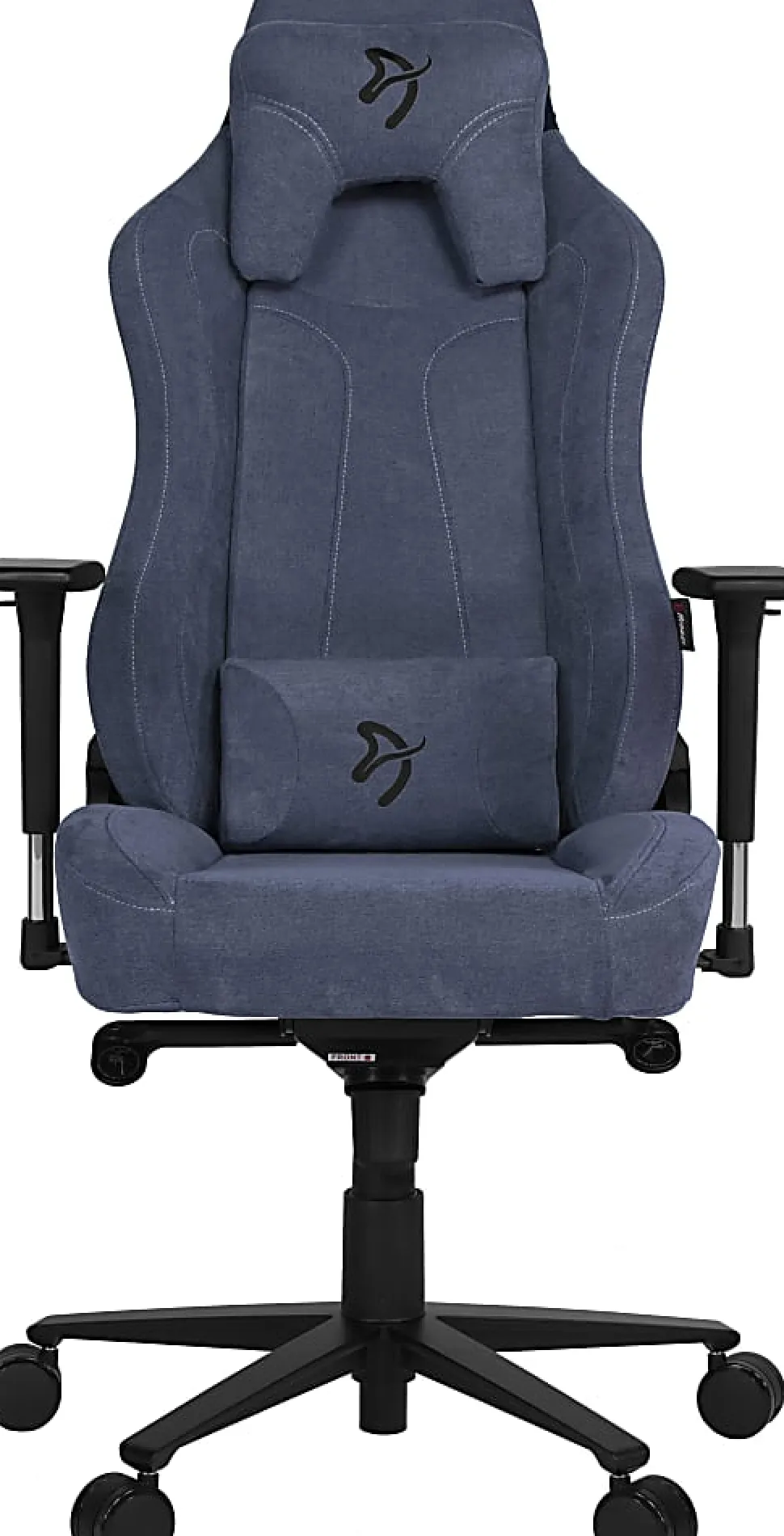 Arozzi Vernazza Premium Ergonomic Fabric High-Back Gaming Chair, Blue/Black