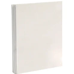 Art Alternatives Canvas Panels, 8"W x 10"H, White, Pack Of 8