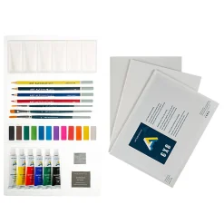 Art Alternatives Get Started Art Set, Watercolor, Set Of 31 Pieces