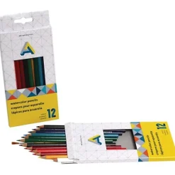 Art Alternatives Watercolor Pencil Set, 3 mm, Assorted Colors