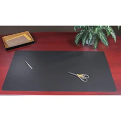 Artistic™ Eco-Black™ Desk Pad With Antimicrobial  Protection, 20