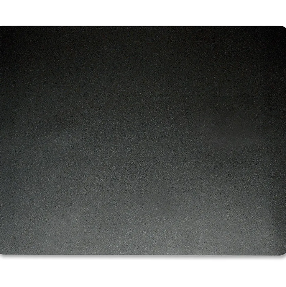 Artistic™ Eco-Black™ Desk Pad With Antimicrobial Protection, 19" H x 24" W, Black