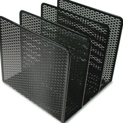 Artistic Urban Collection Punched Metal File Sorter - 3 Compartment(s) - Compartment Size : 3" - 7.25"x8"x 8" Depth - ART20009