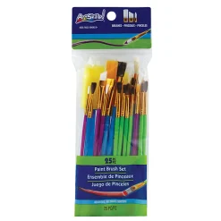 ArtSkills® Assorted Craft Paint Brush Set, Pack of 25