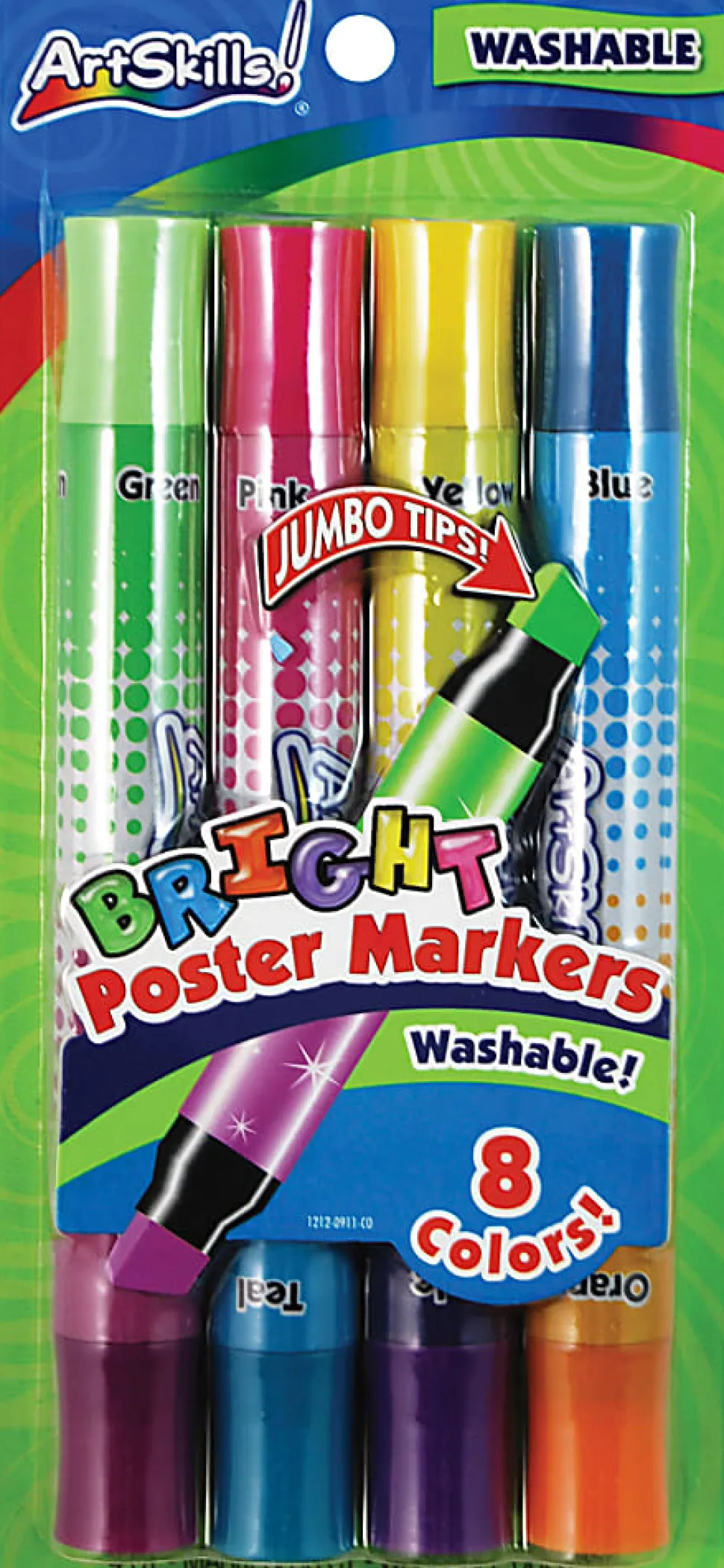 ArtSkills® Double-Sided Neon Markers, Assorted, Pack Of 4