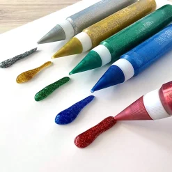 ArtSkills® Jumbo Glitter Glue, Assorted Classic Colors, Pack of 5