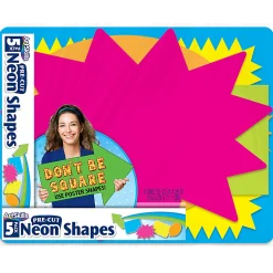 ArtSkills® Poster Board Pre-Cut Shapes, 22