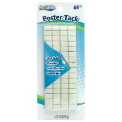 ArtSkills® Poster Tack, White, Pack Of 64
