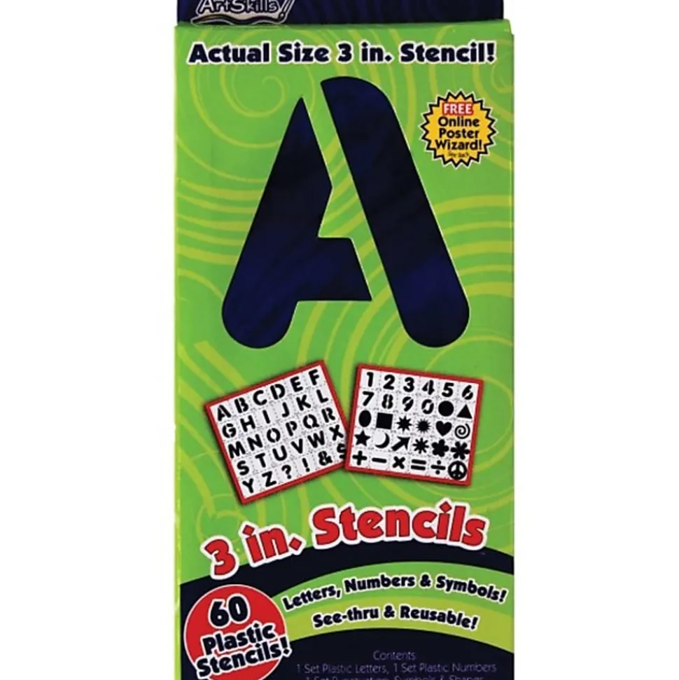 ArtSkills® Stencil Kit, Pack Of 60