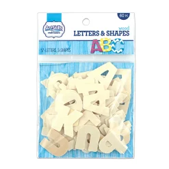Artskills® Wood Letters, Tan, Pack Of 60