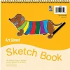 Art Street® Sketch Book, 9" x 9", 40 Sheets, White