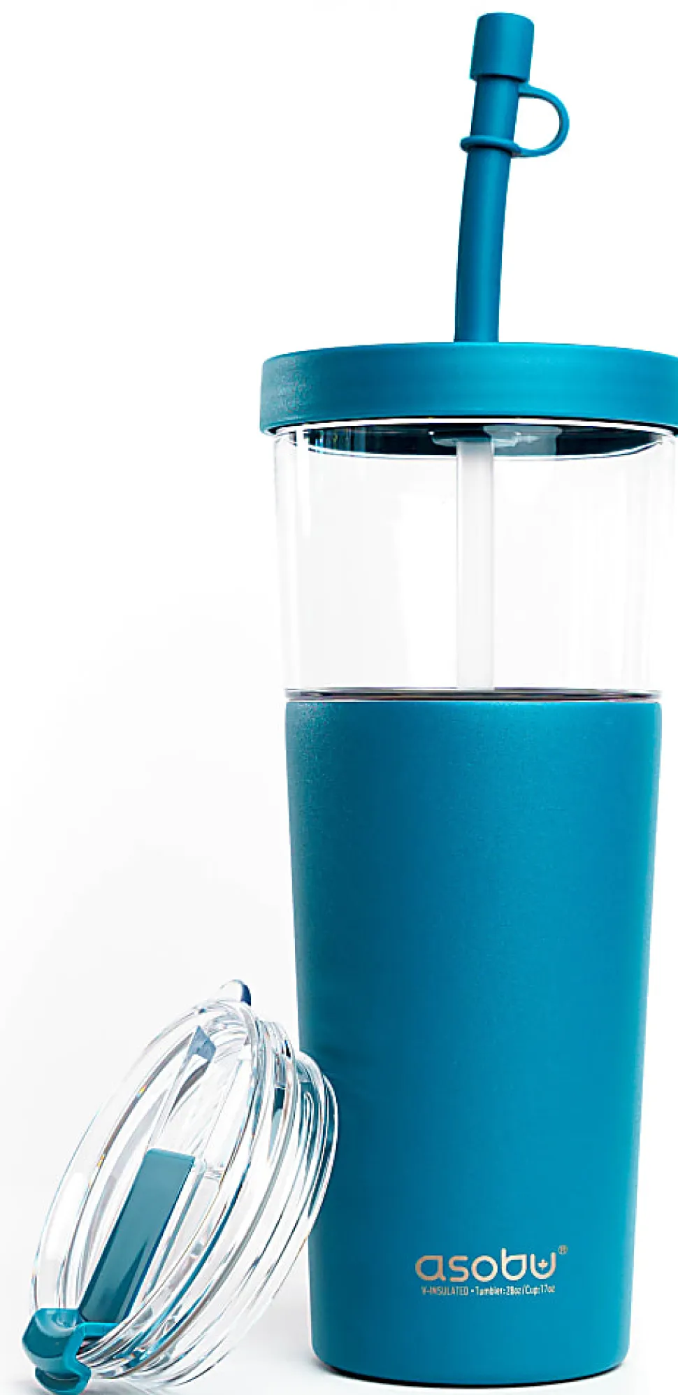 Asobu Marina 2-in-1 Tumbler, 28 Oz, Blue
