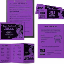 Astrobrights® Color Multi-Use Printer & Copy Paper, 1 Ream, Gravity Grape, Letter (8.5" x 11"), 500 Sheets Per Ream, 24 Lb, 94 Brightness