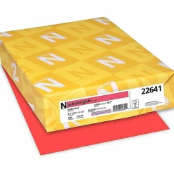 Astrobrights® Color Multi-Use Printer & Copy Paper, 1 Ream, Rocket Red, Letter (8.5
