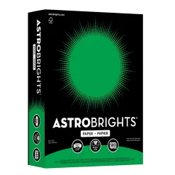 Astrobrights® Color Multi-Use Printer & Copy Paper, 1 Ream, Gamma Green, Letter (8.5