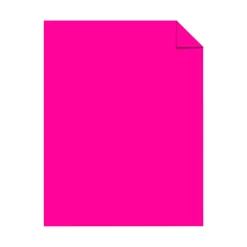 Astrobrights® Color Multi-Use Printer & Copy Paper, 1 Ream, Fireball Fuchsia, Letter (8.5