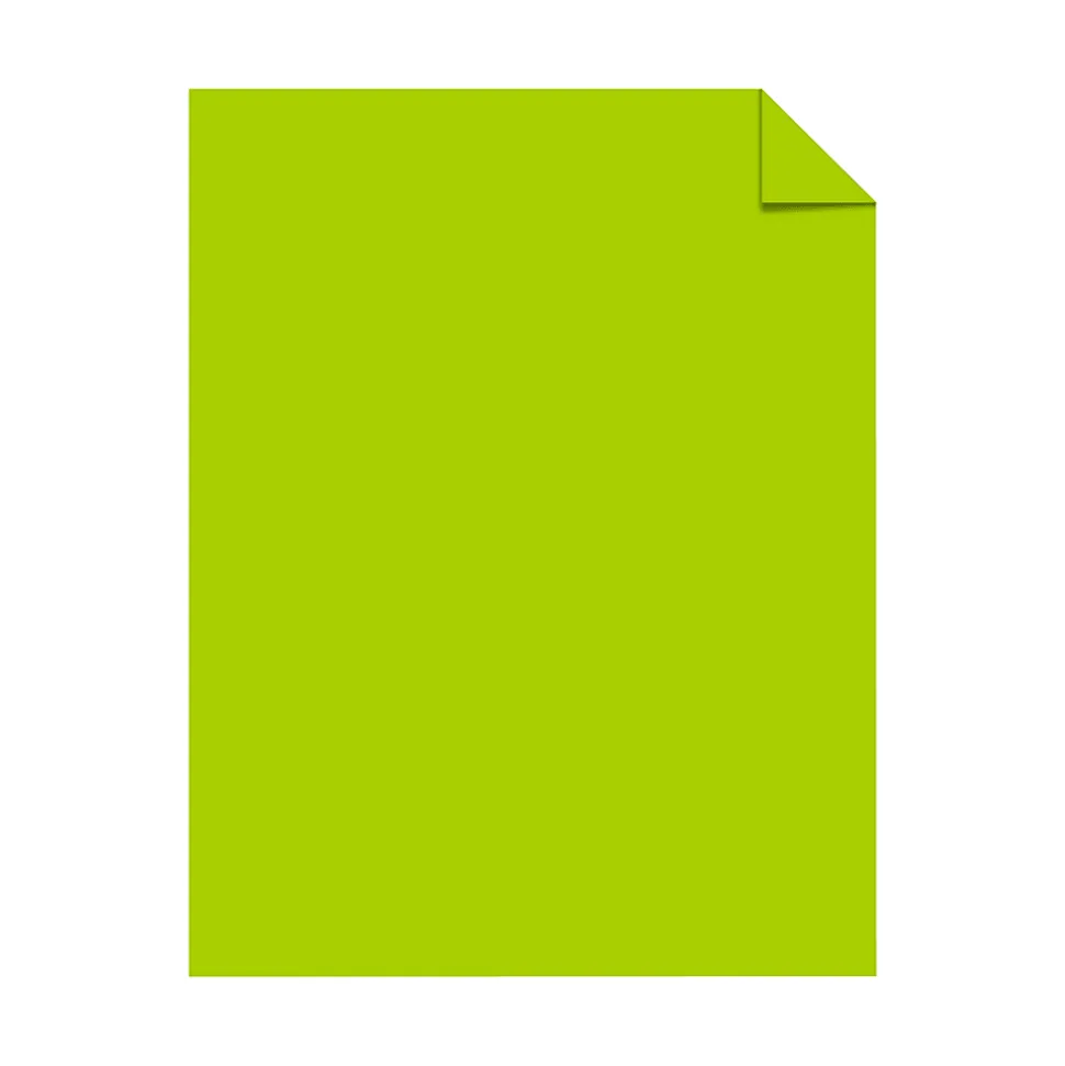 Astrobrights® Color Multi-Use Printer & Copy Paper, 1 Ream, Terra Green, Letter (8.5" x 11"), 500 Sheets Per Ream, 24 Lb, 94 Brightness