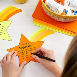 Astrobrights Color Paper, Solar Sparks Assortment, Letter (8-1/2" x 11"), 100 Sheets Per Ream, 24 Lb, 96 Brightness
