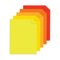 Astrobrights Color Paper, Solar Sparks Assortment, Letter (8-1/2