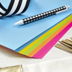Astrobrights Color Paper, 8-1/2" x 11",  Bright Assortment, Total Qty 100