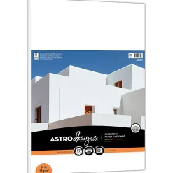 Astrodesigns Cardstock, Inkjet Or Laser Paper, Bright White, Ledger Size (11