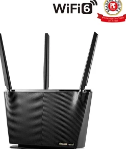 ASUS® AX2700 Gigabit Wi-Fi 6 Router, Black, RT-AX68U