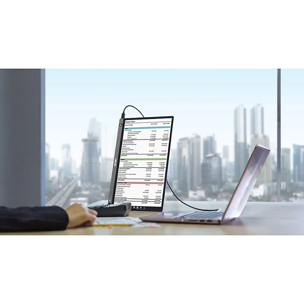 Asus® ZenScreen GO MB16AHP 15.6" HD LCD Monitor