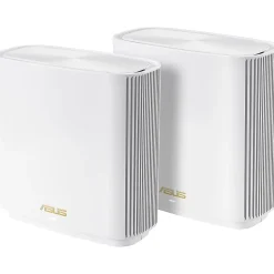 Asus ZenWiFi ET8 ET8 (W-2-PK) Wi-Fi 6 IEEE 802.11ax  Wireless Router - 2.40 GHz ISM Band - 5 GHz UNII Band - ET8W2PK